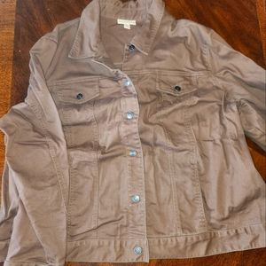 Womens 3X Brown Jacket